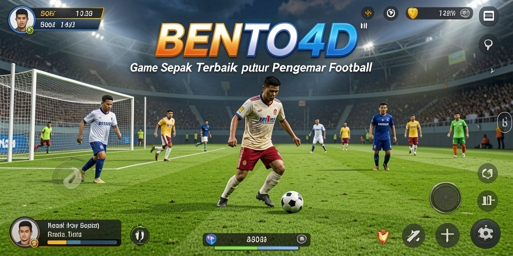 Mainkan BENTO4D dan rasakan keseruan sepak bola!