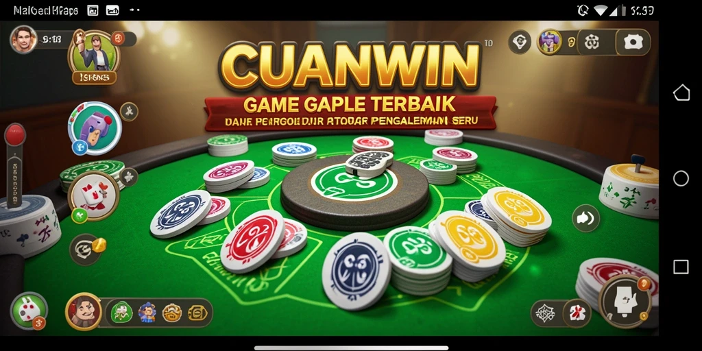 Screenshot gameplay CUANWIN yang menarik dan penuh aksi Gaple.