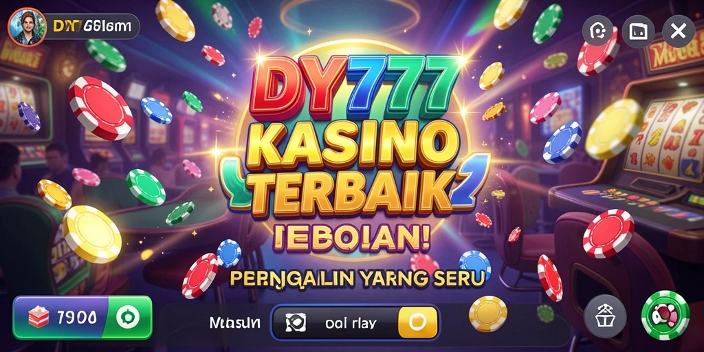 Screenshot gameplay DY777 menampilkan antarmuka Kasino yang menarik dan interaktif.
