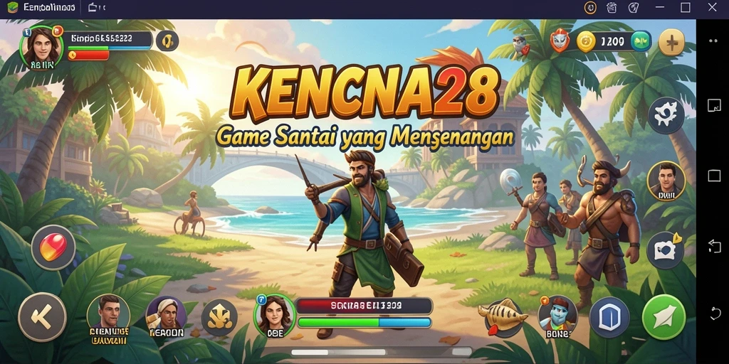 Screenshot gameplay KENCANA28 dengan visual cerah dan menarik.