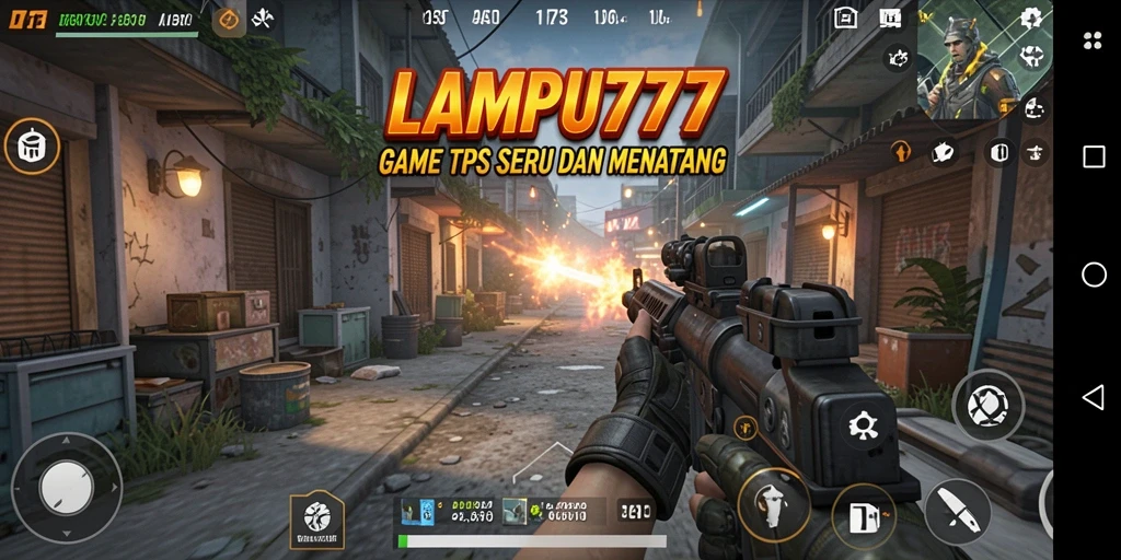 Tangkapan layar LAMPU777 menampilkan aksi pertempuran yang intens.