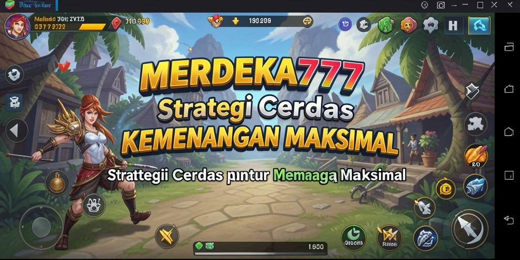 Tampilan gameplay MERDEKA777 yang penuh aksi strategi.