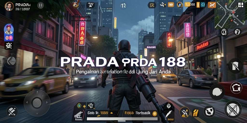 Tampilan screenshot utama PRADA188 menampilkan gameplay Simulation yang menarik.