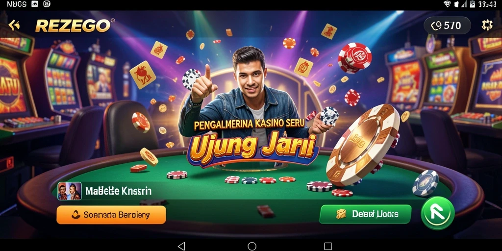 Tampilan menarik dan gameplay seru di REZEGO.