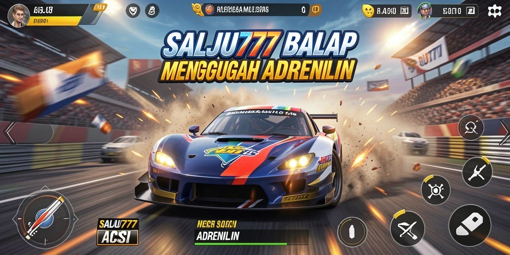 Tampilan gameplay SALJU777 yang menegangkan dan seru.
