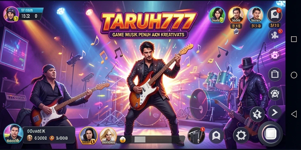 Tampilan gameplay TARUH777 yang menarik dan interaktif dalam musik.