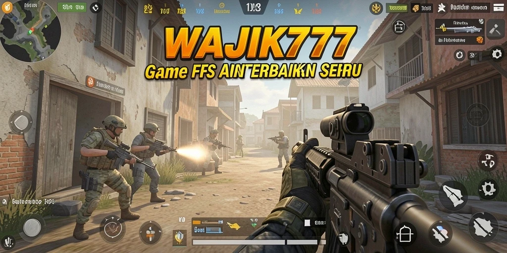 Tampilan dinamis gameplay intens dalam WAJIK777.