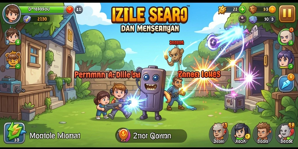 Tampilan gameplay Z18 yang memikat dalam genre Idle.